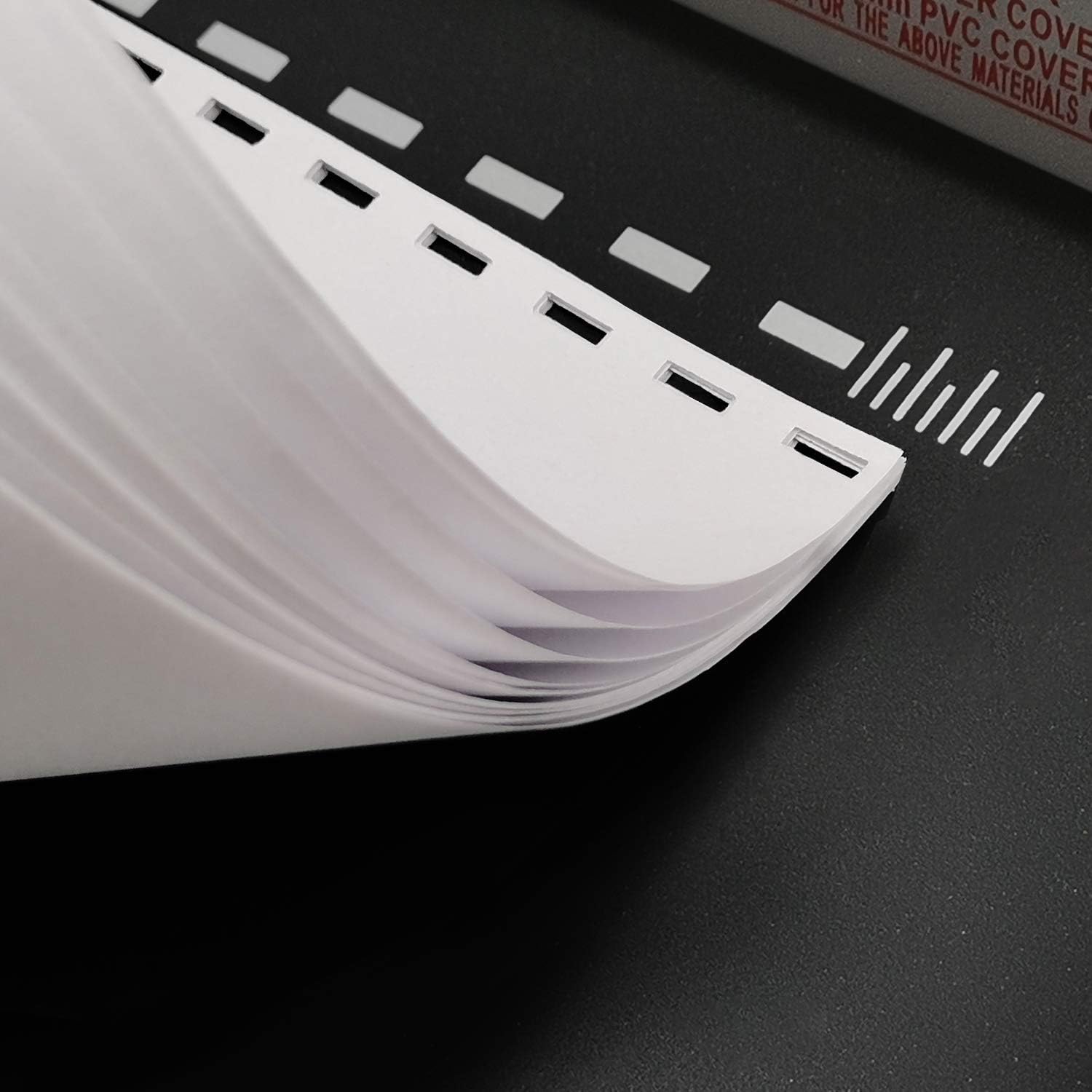 RAYSON SD1202 Comb Binding Machine, 19 Holes, Max Punching Letter Size, with Comb Set Binder for Daily Binding - Image 3